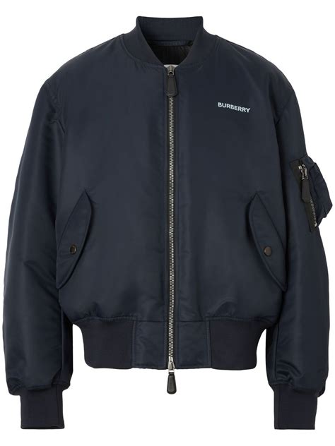 burberry lange bomberjacke